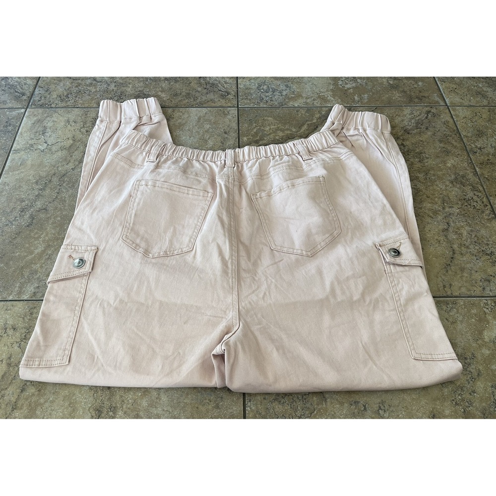Rue 21 + Distressed Pant Womens 1x Peach - Picture 5 of 7